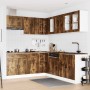 Mueble cocina Porto roble ahumado 11 pzas madera contrachapada von , Küchenschränke - Ref: Foro24-3314936, Preis: 727,06 €, R...