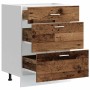 Mueble bajo de cocina “Lyon” de madera antigua de , Armarios de cocina - Ref: Foro24-854257, Precio: 104,60 €, Descuento: %