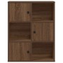 Estantería madera de ingeniería marrón roble 60x24x76,5 cm by , Bookcases and shelves - Ref: Foro24-860388, Price: 64,65 €, D...