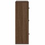 Estantería madera de ingeniería marrón roble 60x24x76,5 cm by , Bookcases and shelves - Ref: Foro24-860388, Price: 64,65 €, D...
