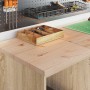 Armario de almacenamiento para garaje Roble Sonoma 40x51x85 cm de , Armarios industriales - Ref: Foro24-860537, Precio: 44,66...