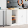 Armario de almacenamiento para garaje blanco 40x51x85 cm de , Armarios industriales - Ref: Foro24-860535, Precio: 45,93 €, De...