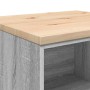 Armario de garaje de madera maciza pino gris Sonoma 60x51x85 cm de , Armarios industriales - Ref: Foro24-860549, Precio: 68,1...