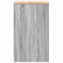 Armario de garaje de madera maciza pino gris Sonoma 40x51x85 cm de , Armarios industriales - Ref: Foro24-860540, Precio: 45,5...
