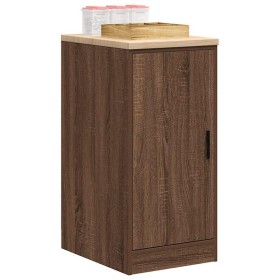 Armario de almacenamiento para garaje roble marrón 40x51x85 cm de , Armarios industriales - Ref: Foro24-860568, Precio: 61,46 €