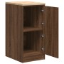 Armario de almacenamiento para garaje roble marrón 40x51x85 cm by , Armarios industriales - Ref: Foro24-860568, Price: 61,54 ...