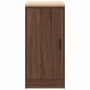 Armario de almacenamiento para garaje roble marrón 40x51x85 cm by , Armarios industriales - Ref: Foro24-860568, Price: 61,54 ...