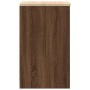 Armario de almacenamiento para garaje roble marrón 40x51x85 cm by , Armarios industriales - Ref: Foro24-860568, Price: 61,54 ...