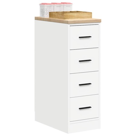 Armario de almacenamiento para garaje blanco 30x51x85 cm de , Armarios industriales - Ref: Foro24-860580, Precio: 74,23 €, De...