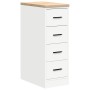 Armario de almacenamiento para garaje blanco 30x51x85 cm de , Armarios industriales - Ref: Foro24-860580, Precio: 74,23 €, De...