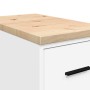 Armario de almacenamiento para garaje blanco 30x51x85 cm de , Armarios industriales - Ref: Foro24-860580, Precio: 74,23 €, De...
