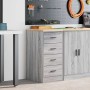 Armario de garaje de madera maciza pino gris Sonoma 40x51x85 cm by , Armarios industriales - Ref: Foro24-860594, Price: 80,92...