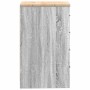 Armario de garaje de madera maciza pino gris Sonoma 40x51x85 cm by , Armarios industriales - Ref: Foro24-860594, Price: 80,92...