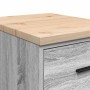Armario de garaje de madera maciza pino gris Sonoma 40x51x85 cm by , Armarios industriales - Ref: Foro24-860594, Price: 80,92...