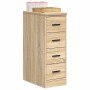 Armario de almacenamiento para garaje Roble Sonoma 30x51x85 cm de , Armarios industriales - Ref: Foro24-860582, Precio: 82,11...
