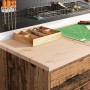 Armario garaje madera vieja 40x51x85 cm Madera maciza de pino de , Armarios industriales - Ref: Foro24-860596, Precio: 81,65 ...