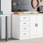 Armario de almacenamiento para garaje blanco 40x51x85 cm by , Armarios industriales - Ref: Foro24-860589, Price: 78,18 €, Dis...