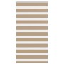 Estor cebra marrón arena tejido ancho 75,9 cm poliéster by , Blinds and blinds - Ref: Foro24-4014517, Price: 21,34 €, Discoun...