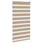 Estor cebra marrón arena tejido ancho 75,9 cm poliéster by , Blinds and blinds - Ref: Foro24-4014517, Price: 21,34 €, Discoun...