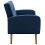 Sofá de 3 plazas de tela azul von , Sofas - Ref: Foro24-246995, Preis: 364,39 €, Rabatt: %