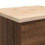 Armario de almacenamiento para garaje roble marrón 60x51x85 cm by , Armarios industriales - Ref: Foro24-860604, Price: 98,28 ...