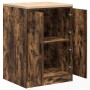 Armario de almacenamiento para garaje roble ahumado 60x51x85 cm de , Armarios industriales - Ref: Foro24-860575, Precio: 99,3...