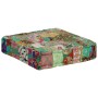 Puf cuadrado pachtwork algodón hecho a mano 50x50x12 cm verde von , Osmanen - Ref: Foro24-246576, Preis: 42,62 €, Rabatt: %