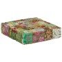 Puf cuadrado pachtwork algodón hecho a mano 50x50x12 cm verde von , Osmanen - Ref: Foro24-246576, Preis: 42,62 €, Rabatt: %