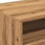 Mesa de centro con luces LED roble artesanal 90x49x40 cm by , Coffee table - Ref: Foro24-857711, Price: 123,08 €, Discount: %