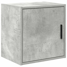 Armario de pared para garaje madera de ingeniería gris hormigón by , Armarios industriales - Ref: Foro24-860631, Price: 35,83...