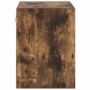 Armario de pared para garaje madera de ingeniería roble ahumado by , Armarios industriales - Ref: Foro24-860633, Price: 35,83...