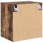 Armario de pared para garaje madera de ingeniería roble ahumado by , Armarios industriales - Ref: Foro24-860633, Price: 35,83...