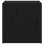 Armario de pared para garaje madera de ingeniería negra de , Armarios industriales - Ref: Foro24-860627, Precio: 41,21 €, Des...
