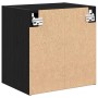 Armario de pared para garaje madera de ingeniería negra de , Armarios industriales - Ref: Foro24-860627, Precio: 41,21 €, Des...
