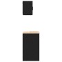 Armarios 2 uds para garaje madera de ingeniería negro by , Armarios industriales - Ref: Foro24-3328279, Price: 116,21 €, Disc...