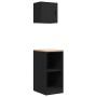 Armarios 2 uds para garaje madera de ingeniería negro von , Armarios industriales - Ref: Foro24-3328270, Preis: 92,53 €, Raba...