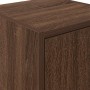 Armario de pared para garaje madera de ingeniería marrón roble by , Armarios industriales - Ref: Foro24-860619, Price: 30,17 ...