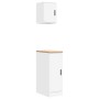 Armarios 2 uds para garaje madera de ingeniería blanco by , Armarios industriales - Ref: Foro24-3328287, Price: 74,00 €, Disc...