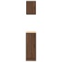 Armarios 2 uds para garaje madera ingeniería marrón roble de , Armarios industriales - Ref: Foro24-3328293, Precio: 76,16 €