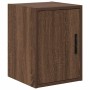 Armarios 2 uds para garaje madera ingeniería marrón roble de , Armarios industriales - Ref: Foro24-3328293, Precio: 76,16 €