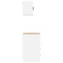 Armarios 2 uds para garaje madera de ingeniería blanco by , Armarios industriales - Ref: Foro24-3328314, Price: 90,76 €, Disc...