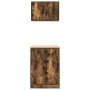 Armarios 2 uds para garaje madera ingeniería roble ahumado von , Armarios industriales - Ref: Foro24-3328309, Preis: 132,66 €...