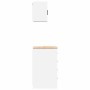 Armarios 2 uds para garaje madera de ingeniería blanco by , Armarios industriales - Ref: Foro24-3328323, Price: 104,41 €, Dis...