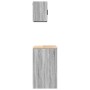 Armarios 2 uds para garaje madera ingeniería gris sonoma von , Armarios industriales - Ref: Foro24-3328337, Preis: 136,61 €, ...