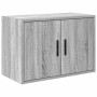 Armarios 2 uds para garaje madera ingeniería gris sonoma von , Armarios industriales - Ref: Foro24-3328337, Preis: 136,61 €, ...