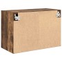 Armarios de pared 2 uds para garaje madera roble ahumado by , Armarios industriales - Ref: Foro24-860652, Price: 70,30 €, Dis...