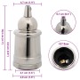 Portalámparas 2 uds níquel satinado E27 by , Lighting accessories - Ref: Foro24-4106542, Price: 21,65 €, Discount: %