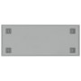 Pizarra magnética de pared vidrio templado blanco 50x20 cm