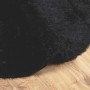 Alfombra peluda de pelo largo NAVARRA negra 100x100cm poliéster by , Rugs - Ref: Foro24-4102894, Price: 21,65 €, Discount: %
