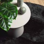 Alfombra peluda de pelo largo NAVARRA negra 100x100cm poliéster by , Rugs - Ref: Foro24-4102894, Price: 21,65 €, Discount: %